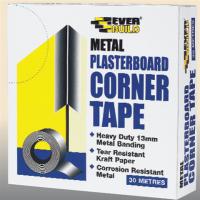 PLASTERBOARD METAL CORNER TAPE - PLASTERMET