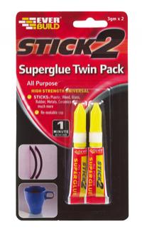 S2 ALL PURP SUPERGLUE TWIN PACK - S2SUPTWIN03 - DISCONTINUED