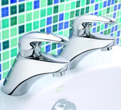 Excel bath pillar taps - 1.1559.002 - DISCONTINUED