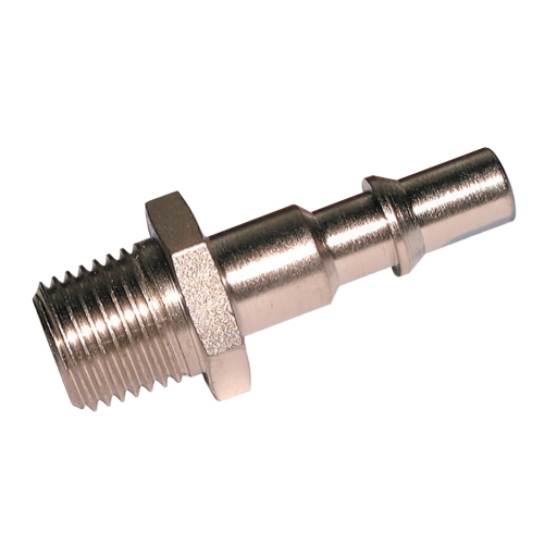 1/4" BSPT Male Plug Steel Nickel Plated - 18SFAK13SXN 