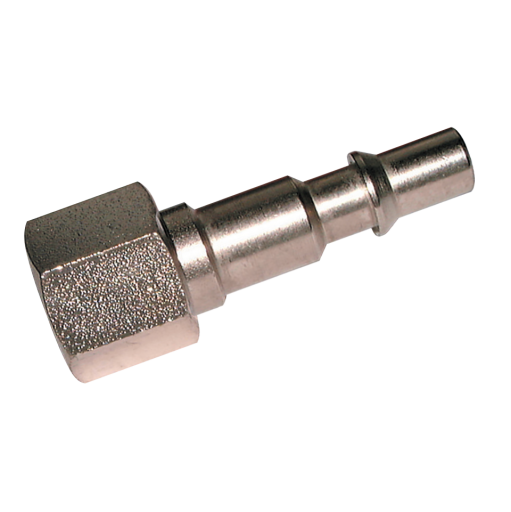 1/4" BSPP Female Plug Steel Nickel Plated - 18SFIW13SXN 