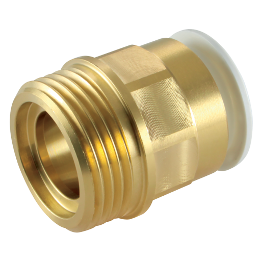 22mm X 1" Brass Male Cylinder Adaptor - 22CMA 