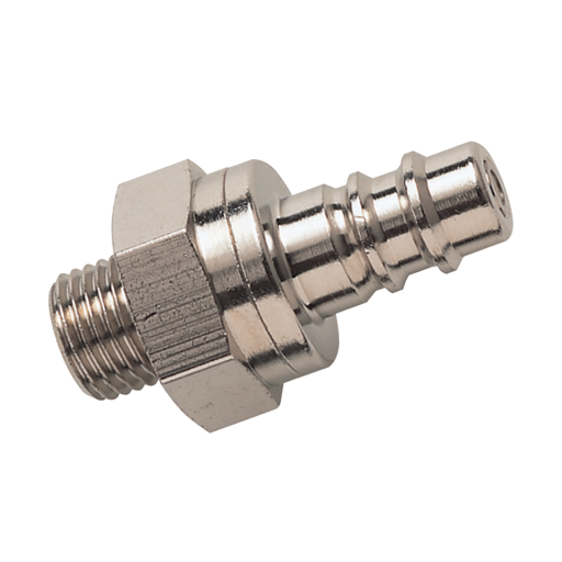 3/8" BSP Male Plug Nickel Plated - 25SDAW17MPN 