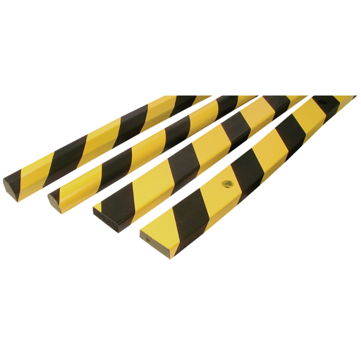 Rectangle Yellow/Black Driled 3 Hole X 1mt - 422-19-509 