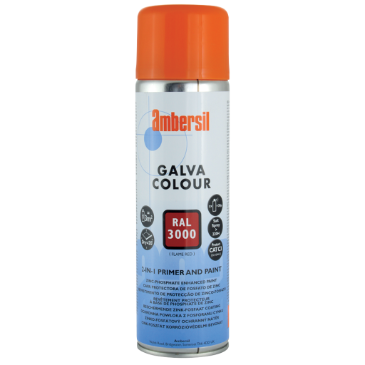 2 In 1 Primer Galver Paint Red 500ml - 6190011531 