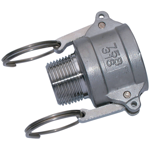 3" BSPT Male Coupler "B" Stainless Steel - B3-SS 