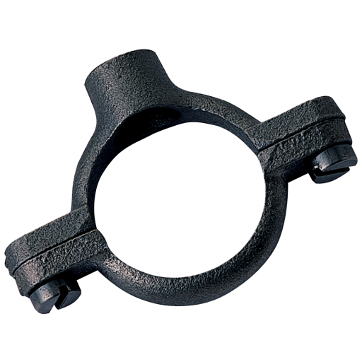 1.1/2" NB Single Pipe Ring FIG529M Black - C529M-112N 