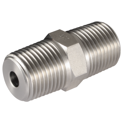 3/8" NPT X 3/8" NPT Male Hex Nipp Short - EFC13 