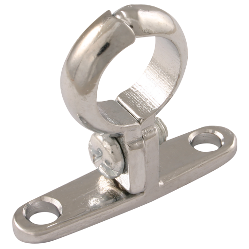 22mm OD Pipe Clip Wall Mount Chrome - EPS-SO22CP-S 