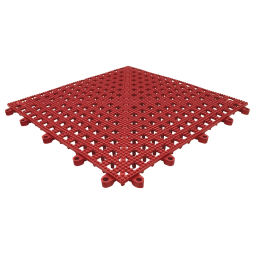 Flexi-Deck 9 Tiles Red 0.3m X 0.3m - FD030001 