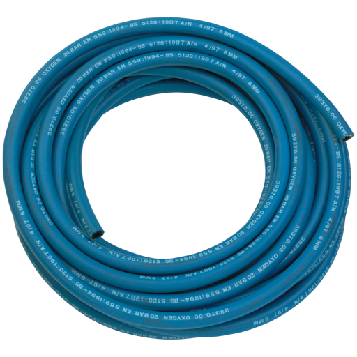 1/4" Blue Oxygen Gas Welding Hose 100mtr - GWH-1/4-100B 