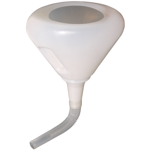 6" Anti-spill UK Type Funnel comes with Straine - J8055/6 