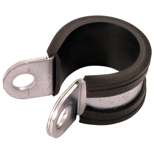 21mm OD Pipe Clip O Mild Steel 15mm Band - NOR-RSGUO-21 