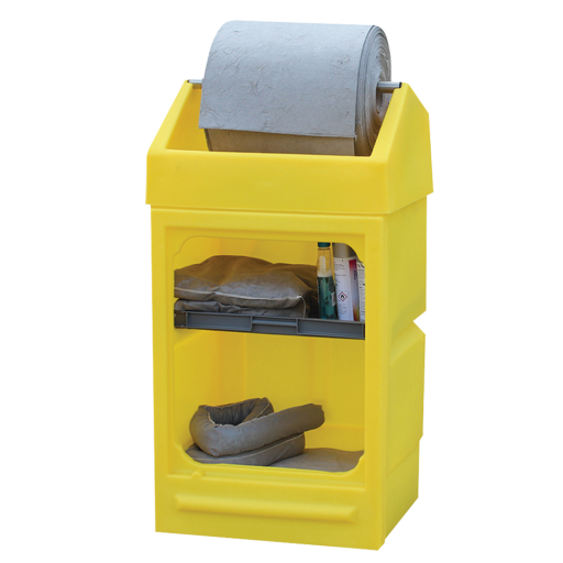 Polyethylene Open Front Absorbent Centre - POLY-STATION 