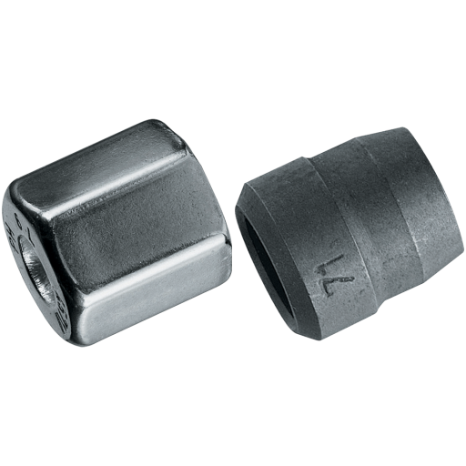 8S Stainless Steel Heavy Duty Nut & Profile Ring - PR-M 8 S-1.4571 