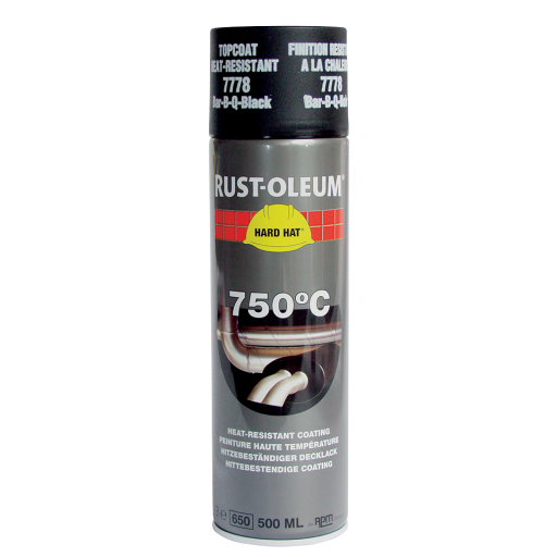 Aluminium Heat Resistant Paint 500ml - RUS-7715 