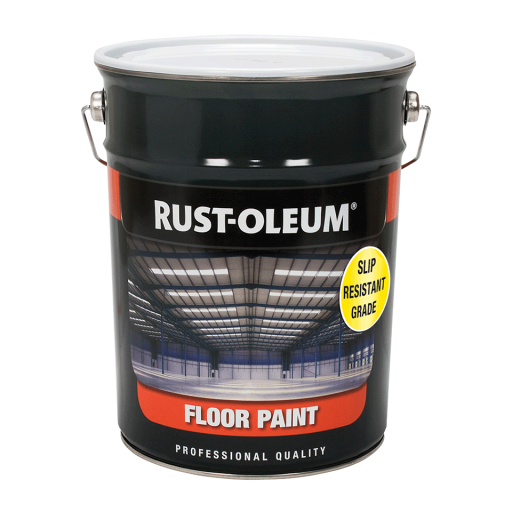 Mid Grey Slip Res Floor Paint 5ltr - RUS-AFPSR5NGY 