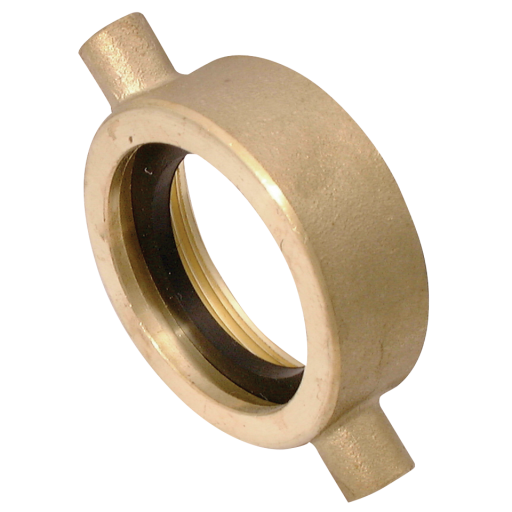 1" BSPP Brass Collar comes with Lugs - STCC-1 