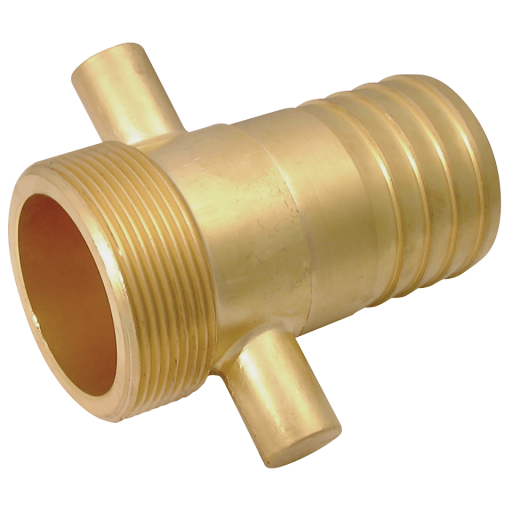 4" BSPP Male Brass Type comes with Lugs - STCM-4 