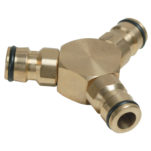 Brass 3 Way Connector - TOOL-763559 