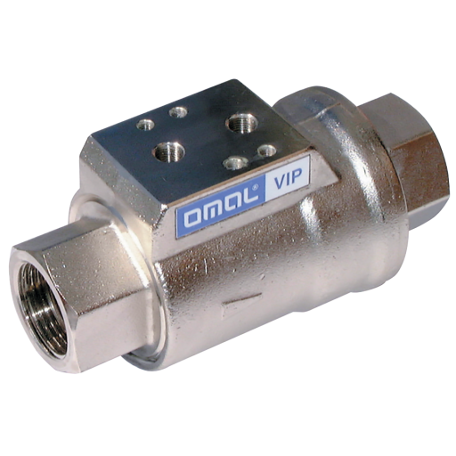 3/8" BSP Single Actuator Normally Closed Axial Flow Valve - VNC10003 
