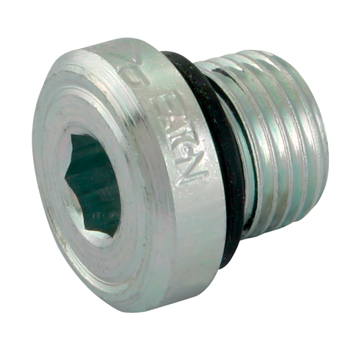 1/8" BSPP Male Blanking Plug&seal NBR - VSR1/8WD 