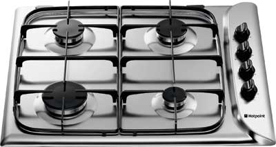 Hotpoint G640 Style 60cm Gas Hob in S/Steel - DISCONTINUED 