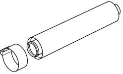 Glow-Worm Flue Extention 1m - 2000460482