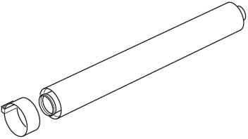Glow-Worm Flue Extention 2m - 2000460483
