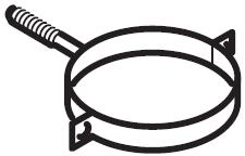 Glow-Worm Twin Flue Fixing Brackets - A2012800
