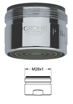 Grohe - Flow Class C Mousseur Male Thread M 28 x 1 - 13927000 - 13927
