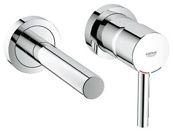 Grohe - Essence - Wall Mounted 2 Hole Basin Mixer - 19408000 - 19408 - DISCONTINUED 