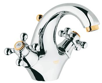 Grohe Sinfonia One-Hole Basin Mixer, �" (1/2") - 21012IG0