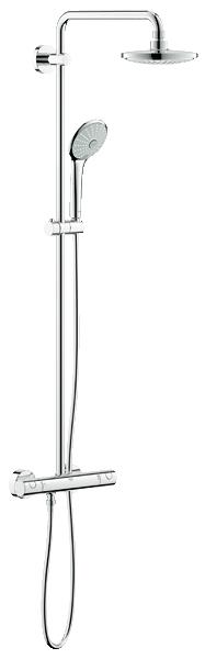Grohe Euphoria System 180 Shower System With Thermostat For Wall Mounting - 27420001