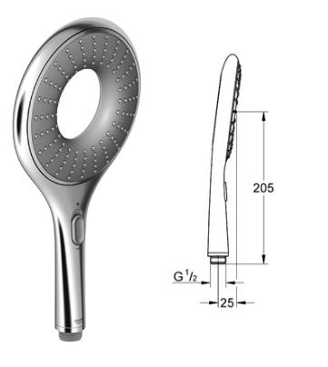 Grohe - Rainshower Icon Hand Shower - 27444L00 - 27444 L00
