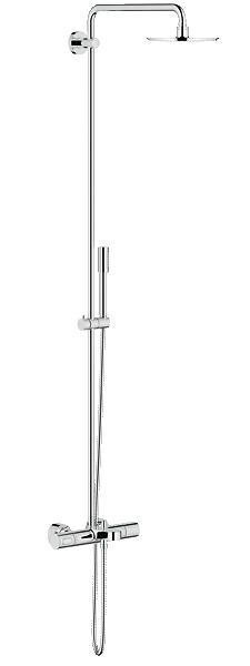 Grohe Rainshower® System 210 Shower System With Bath Thermostat For Wall Mounting - 27641000