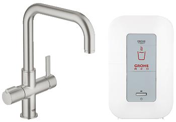 Grohe Red Duo Faucet And Single-Boiler (4 Liters) - 30153DC0