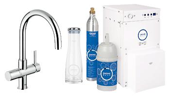 Grohe Blue Chilled And Sparkling Starter Kit - 31079000
