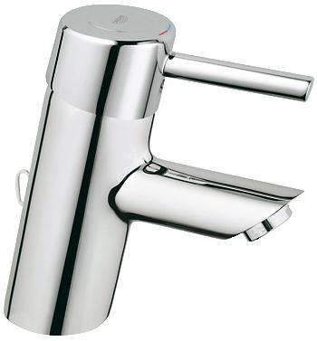 Grohe - Concetto Basin Mixer With Retractable Chain Chrome Plated - 32206 - 32206000 