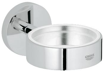 Grohe - Essentials - Glass/Soap Dish Holder Chrome Plated - 40369000 - 40369