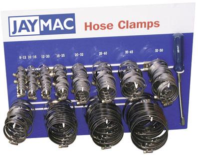 JAYMAC Worm Drive Wall Dispenser for Hose Clamps - HC-DS