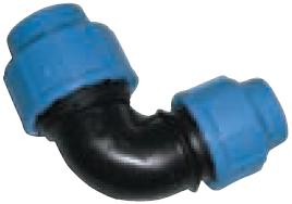 MDPE Blue Compression 20mm Elbow - 64001303