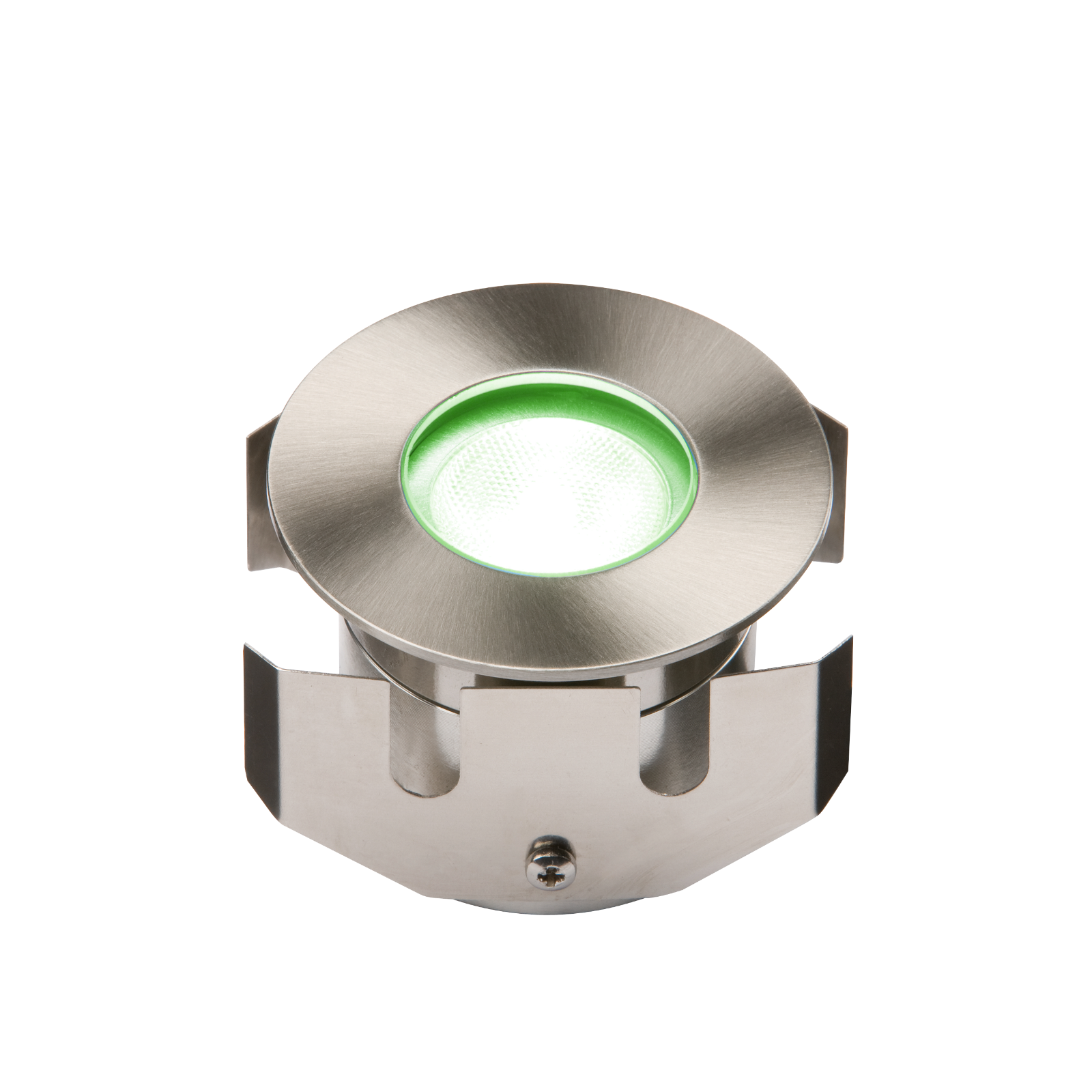 IP68 LV 1W Green High Powered LED Stainless Steel Decking Light - 1IPG 