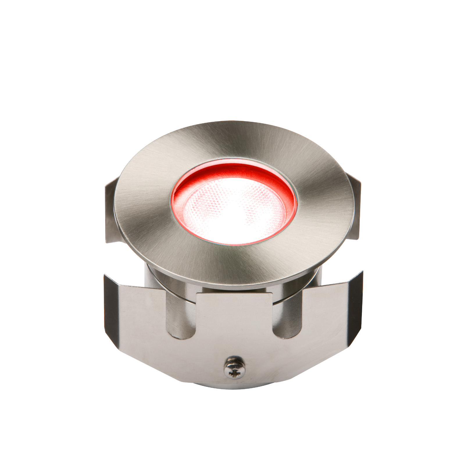 IP68 LV 1W Red High Powered LED Stainless Steel Decking Light - 1IPR 
