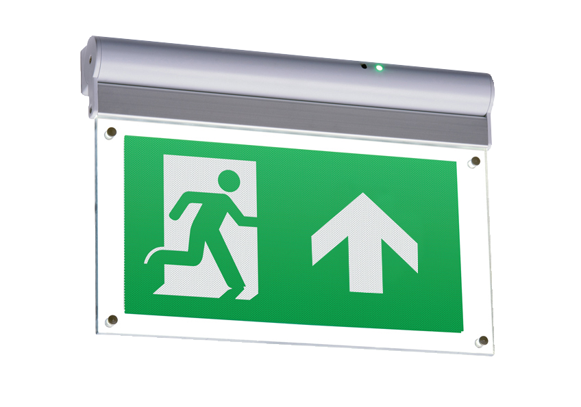 230V IP20 Wall Or Ceiling Mounted LED Emergency Exit Sign - EMEXIT 