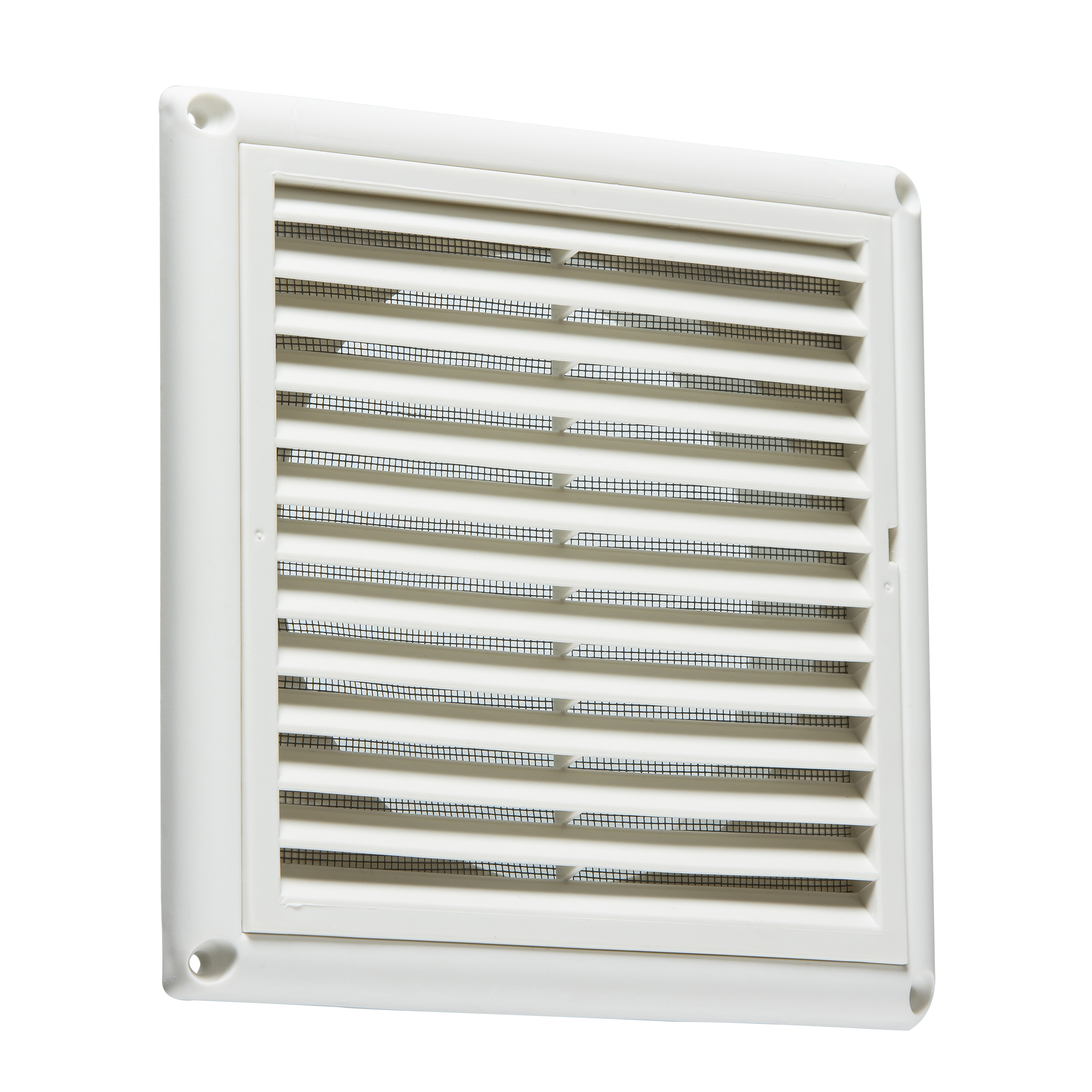 150MM/6" Extractor Fan Grille With Fly Screen - White - EX0010W 