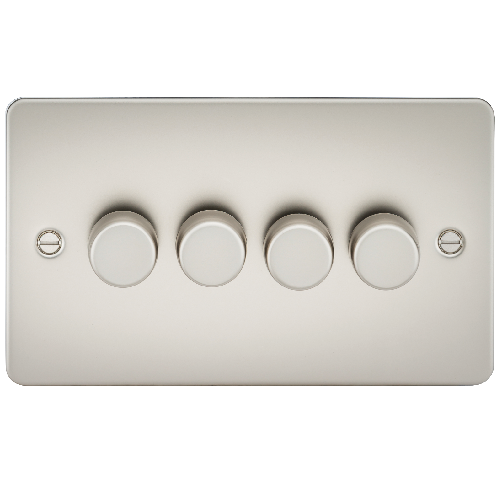 Flat Plate 4G 2 Way Dimmer 60-400W - Pearl - FP2164PL 
