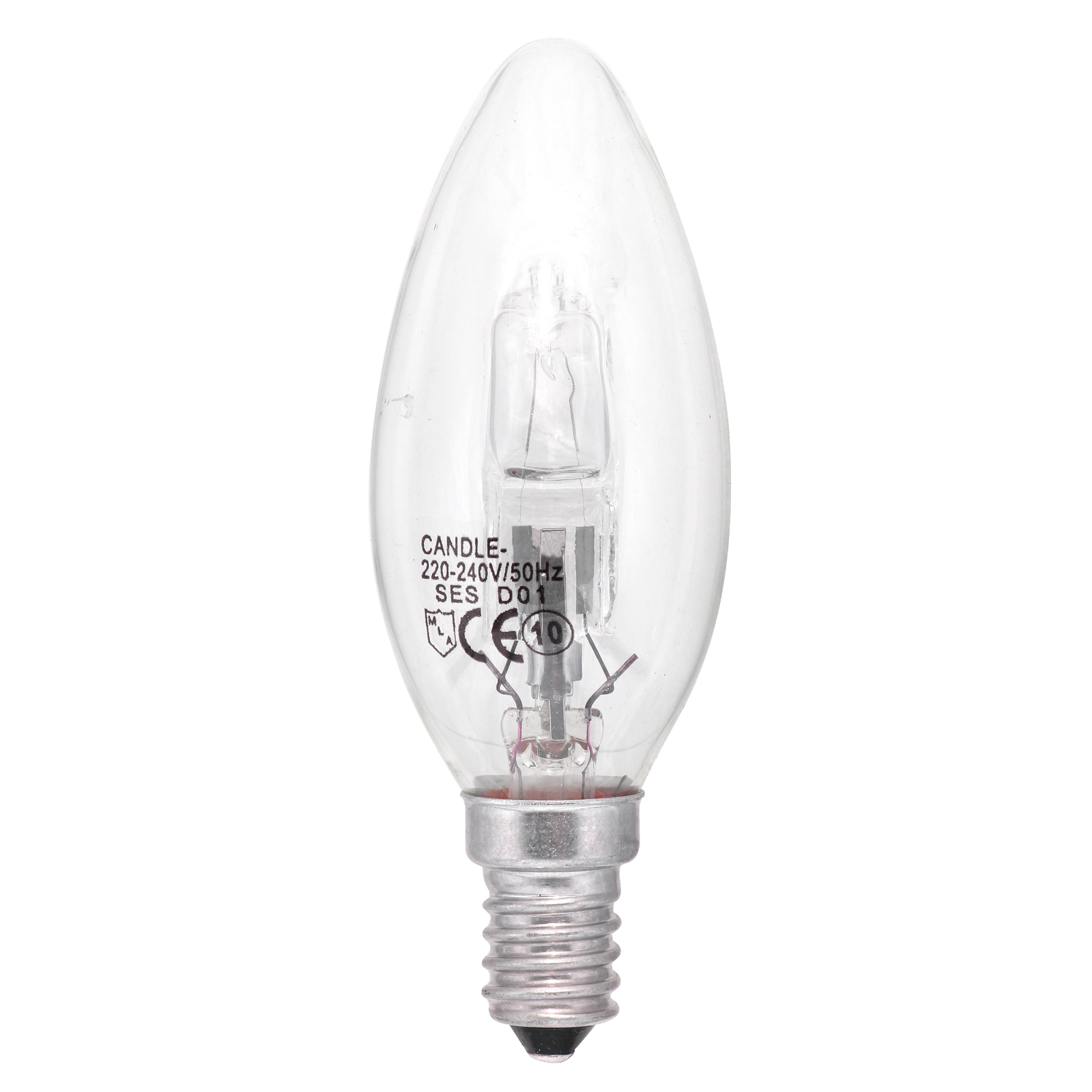 28W Halogen Energy Saving Clear Candle Lamp SES (equivalent To 40W) - HALO-C28SES - SOLD-OUT!! 