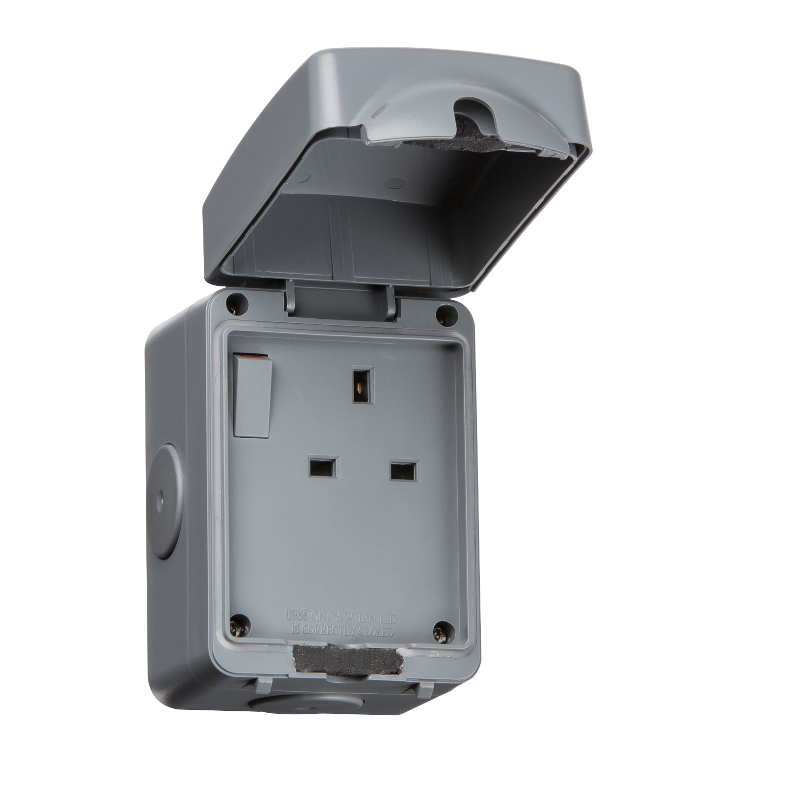 IP66 13A 1G DP Switched Socket - IP7000 