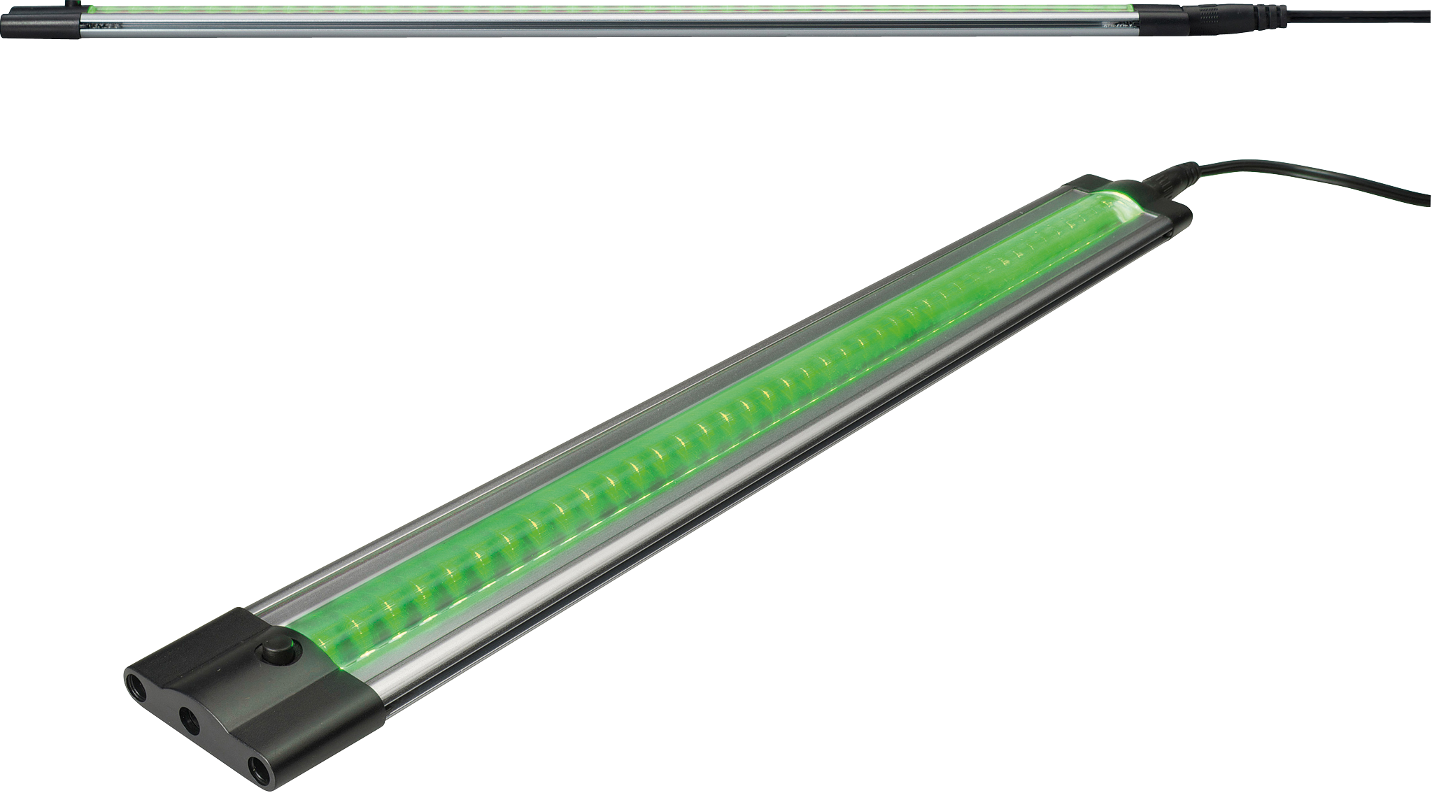 IP20 3W 42 LED Thin Linear Light 24V Green 310mm - LED3WG 